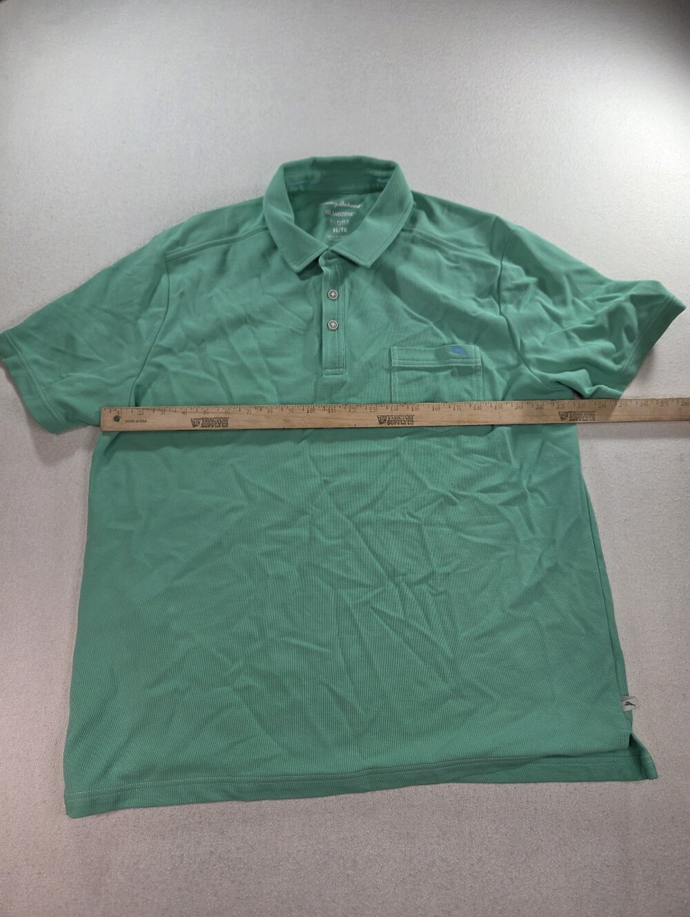 Tommy Bahama IslandZone Supima Polo Shirt Men’s XL Green - Picture 4 of 6
